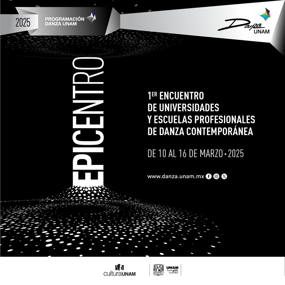 ¡Solo faltan 5 días para EPICENTRO!

Un encuentro que impulsa el fortalecimiento del campo profesional de la danza contemporánea. Universidades y escuelas se unen para compartir experiencias, estrategias y herramientas que fomentan la profesionalización. 🖇️