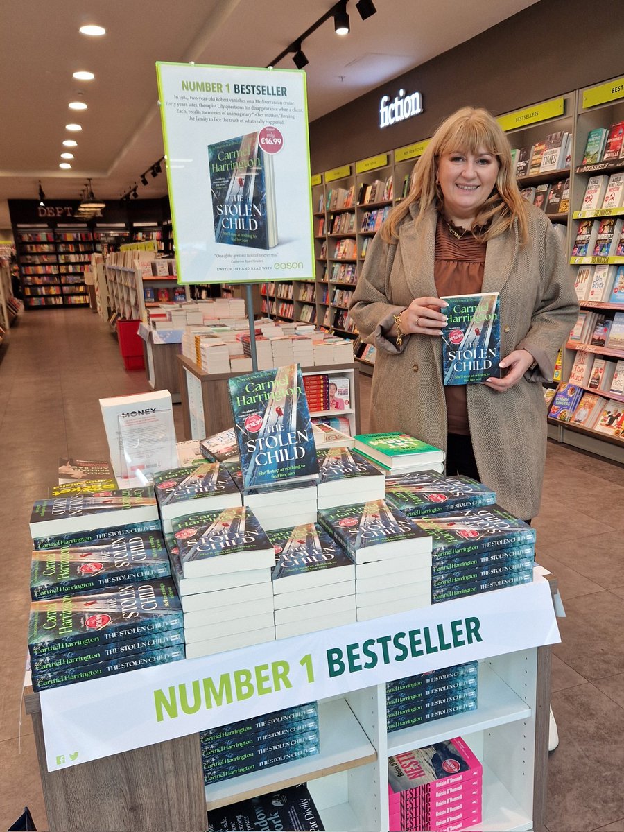 Hachette Ireland (@hachetteire) on Twitter photo Carmel with Philip and Catherine of <a href="/easons/">Eason</a> <a href="/atLiffeyValley/">Liffey Valley</a> Lovely chatting with you both. Many thanks for your help with the signing of #TheStolenChild
<a href="/HappyMrsH/">Carmel Harrington Author</a>
<a href="/headlinepg/">Headline Books</a> Carmel with Philip and Catherine of <a href="/easons/">Eason</a> <a href="/atLiffeyValley/">Liffey Valley</a> Lovely chatting with you both. Many thanks for your help with the signing of #TheStolenChild
<a href="/HappyMrsH/">Carmel Harrington Author</a>
<a href="/headlinepg/">Headline Books</a>