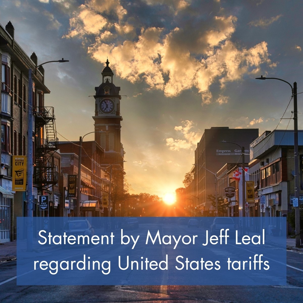 City of Peterborough (@cityptbo) on Twitter photo .<a href="/MayorPtbo/">City of Peterborough Mayor</a> Jeff Leal has issued a statement regarding the United States tariffs: "Yesterday, I joined municipal leaders from across Eastern Ontario in condemning the United States government’s decision to impose trade tariffs." Read the full statement: peterborough.ca/en/news/statem… .<a href="/MayorPtbo/">City of Peterborough Mayor</a> Jeff Leal has issued a statement regarding the United States tariffs: "Yesterday, I joined municipal leaders from across Eastern Ontario in condemning the United States government’s decision to impose trade tariffs." Read the full statement: peterborough.ca/en/news/statem…