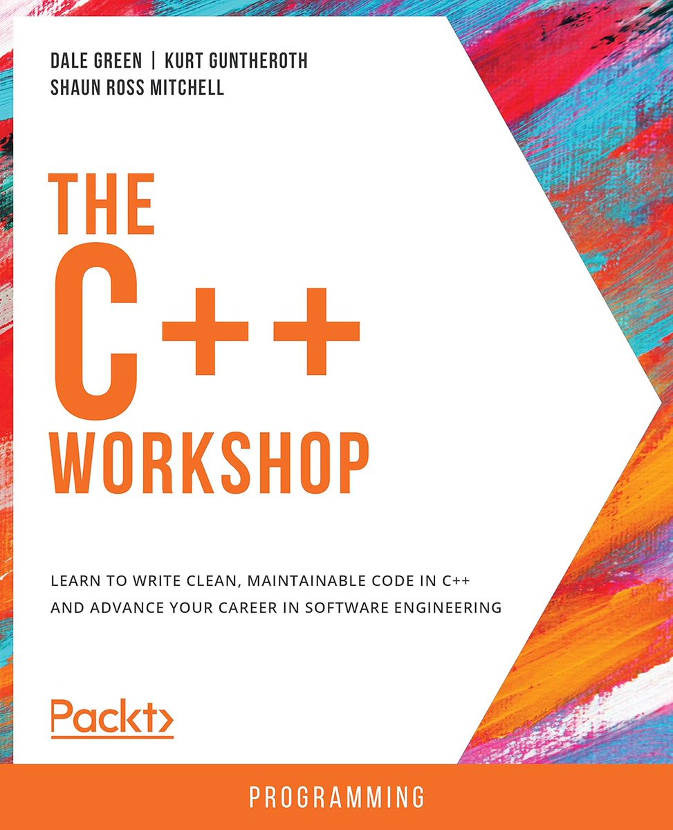 swapnakpanda's tweet image. FREE             FREE               FREE
10 "C++" Programming Books
