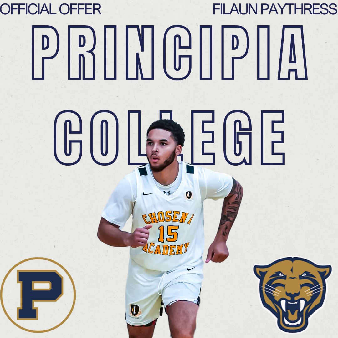 After a good talk with Coach Dominguez I am blessed to say I have received an offer from Principia College
