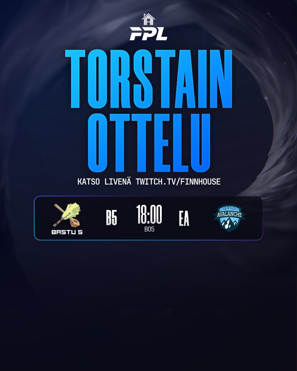 Pleijarit käyntiin bängerillä😍

<a href="/bastufive/">Bastu Five</a> VS <a href="/EpicAvalanche/">Epic Avalanche</a> 
twitch.tv/finnhouse

#OLEPELOTON