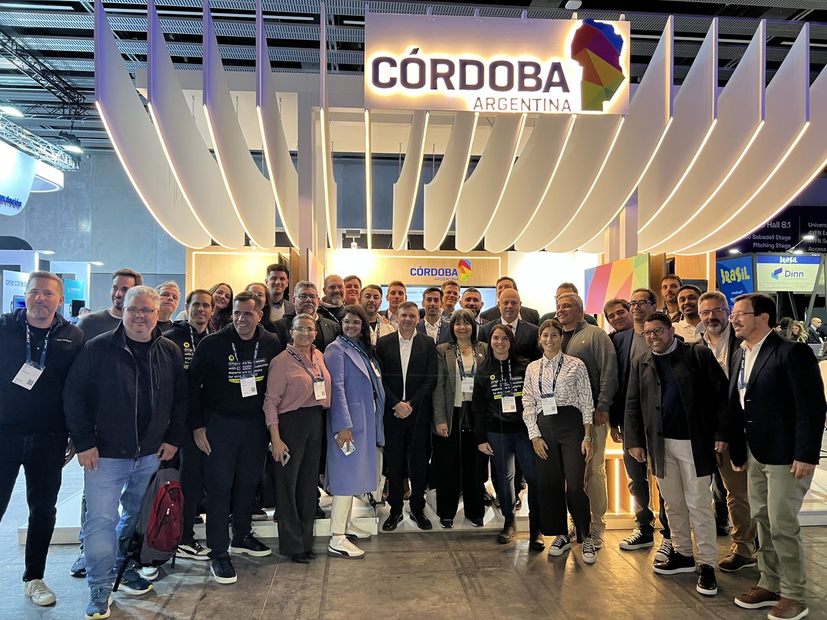Seguimos posicionando la tecnología de #Córdoba en Mobile World Congress Barcelona 🚀 #MWC25
