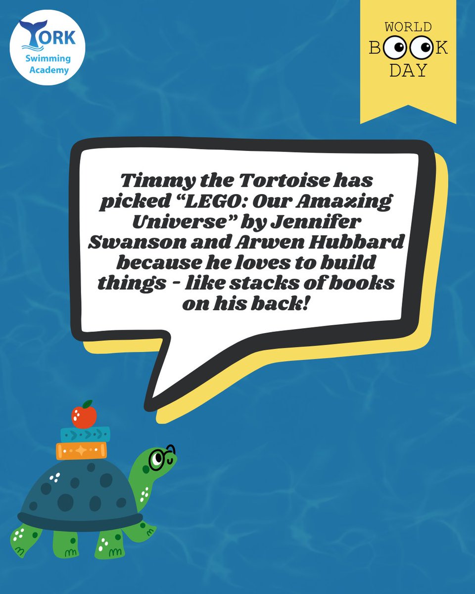 It's World Book Day 2025!!!

Here at York Swimming Academy, we love reading, and we've got some of our friends to tell you what they've picked for their choice of book!

We would love to know what your child picked as their book for World Book Day - feel free to comment!!