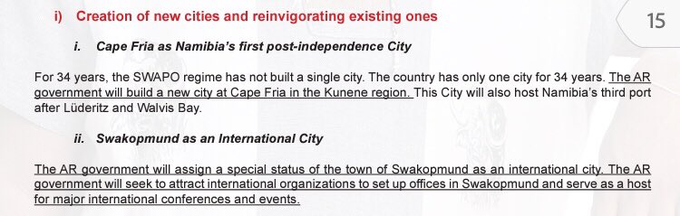 nanghambee's tweet photo. Just a reminder that the New City is ONLY found in the AR PLAN FOR NAMIBIA. The rest of the political parties, will just blah blah about it like we are waiting for a Ship 🚢  at the Airport. https://t.co/NBmC7Uci4d