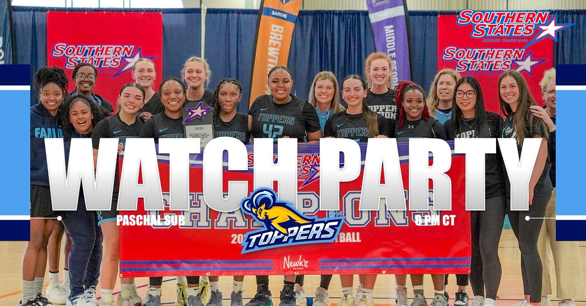 🏀NAIA WATCH PARTY!

Students, join us in the Paschal Student Union Building Thursday night to find out where <a href="/BMC_Wbb/">Blue Mountain WBB</a> will be headed in the opening round of the NAIA National Championship!

🗓️Thursday, March 6
📍The SUB | BMCU
⌚️6 PM CT