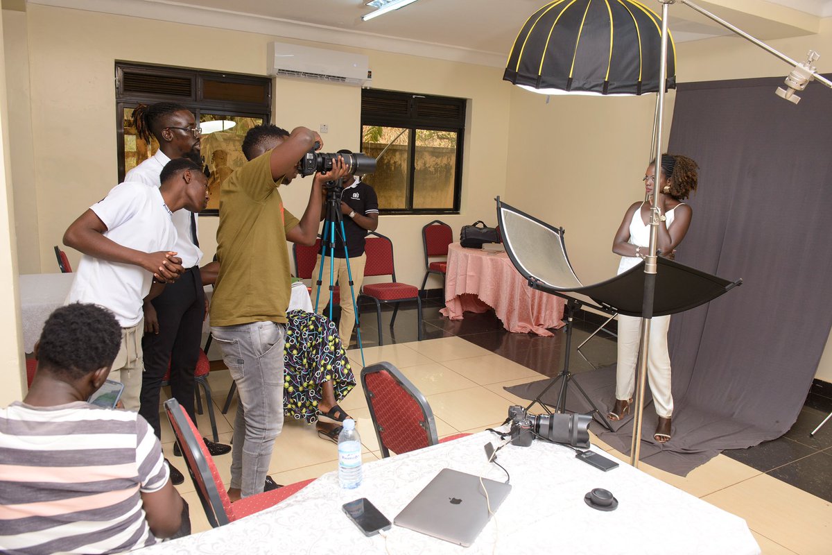 We were able to learn about lighting, posing and directing