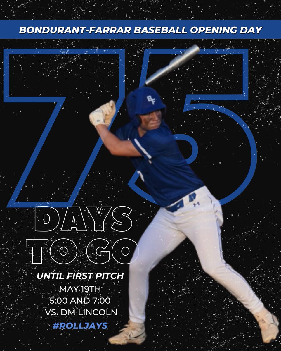 75 days until opening day

#RollJays