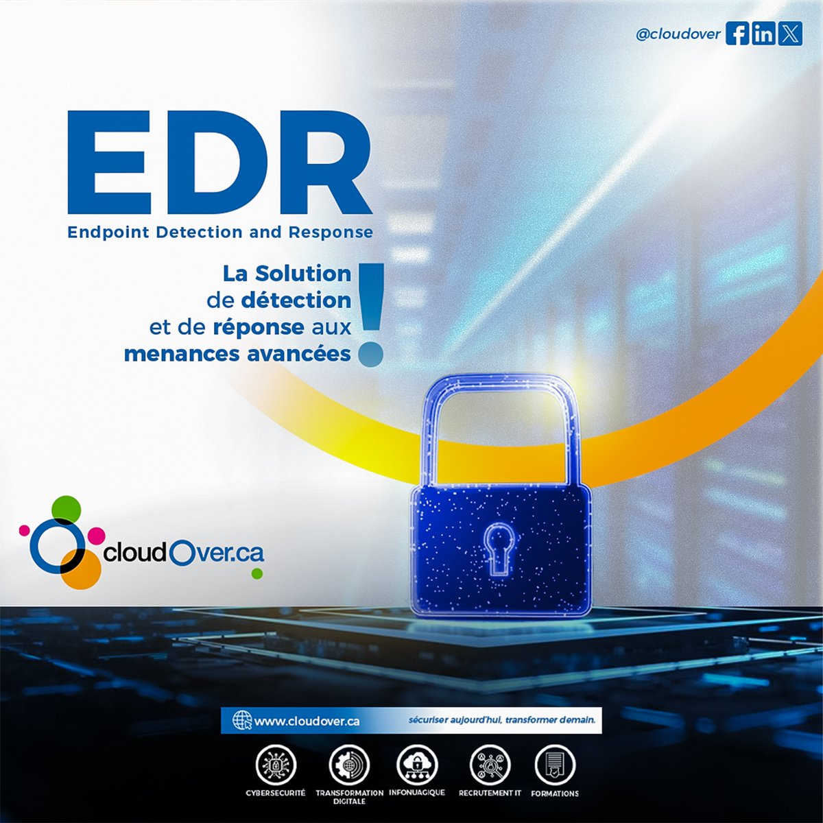 CloudoverInc's tweet photo. Chez #cloudover, nous intégrons des solutions EDR et XDR pour une sécurité optimale. Parce que chaque seconde compte.
👉 En savoir plus : https://t.co/Nl8r2saHmL

#EDR #XDR #Cybersécurité #ProtectionProactive https://t.co/RyDKwQP6u9