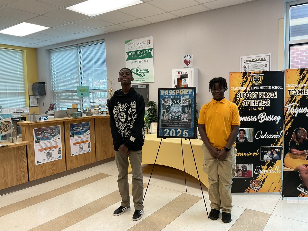 Crawford W. Long Middle School tweet media