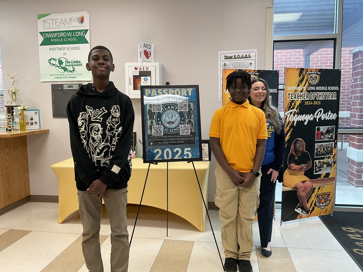 Crawford W. Long Middle School tweet media