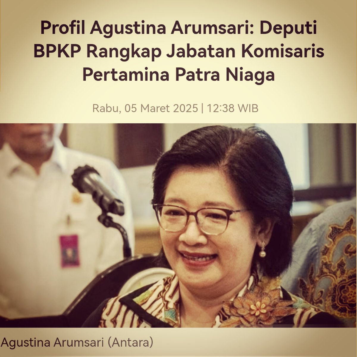 BAGAIMANA MAU DIAWASIN?!..
Wong Deputi BPKP nya Komisaris!

Knapa yaa semua yg berkasus spt JIWASRAYA, ASABRI dll pasti ada PEJABAT didalamnya sbg KOMISARIS 
Sejatinya titipan?
Cara intelek utk Ngemis dan membuat negara kritis?..
Smakin terang bgini jd smakin terlihat Gelapnya!