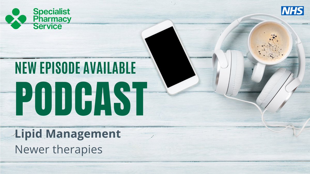 NHS_SPS's tweet image. New podcast episode in our lipid management series

Listen to @rakhi2382 &amp;amp; Antonio discuss the place in therapy of newer lipid therapies &amp;amp; how they may be initiated in primary care

Click here: soundcloud.com/nhs_sps/lipid-…

#DoOnceAndShare #Podcast
