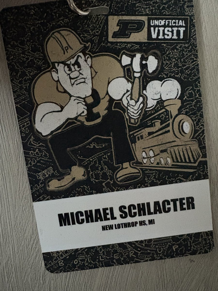 Michael Schlachter (@michaelsch43973) on Twitter photo Great time at Purdue University’s spring practice. Thank you for having me out. <a href="/Coach_Henson/">Josh Henson</a> <a href="/CoachMillz_/">Millz2BeMade Training</a> Great time at Purdue University’s spring practice. Thank you for having me out. <a href="/Coach_Henson/">Josh Henson</a> <a href="/CoachMillz_/">Millz2BeMade Training</a>