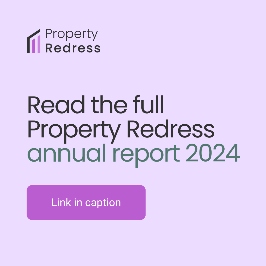 🌟 Celebrating 10 years at Property Redress! Over 20,000 members and growing. 📈

Discover our growth, member preferences, and how we're shaping property's future. Dive into our Annual Report 2024.

👉 Read the report: bit.ly/4knJ6c7 

#PropertyRedress #AnnualReport2024