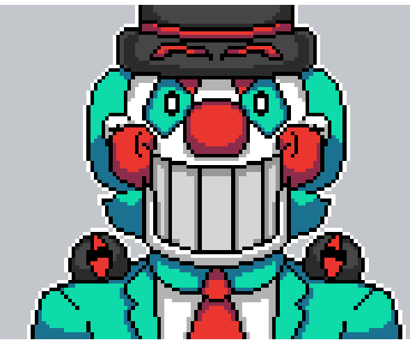 purconia's tweet photo. Rodney, the bored inventor, has been added alongside Clarence the clown https://t.co/5TyV3vkPyn