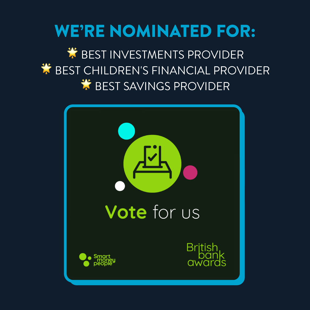 We’ve been nominated in this year’s British Bank Awards. So, if you love what we do, we’d really appreciate your vote! 🫶  

All you’ll need to do is review Wealthify (via this link) by 30th March 2025: smartmoneypeople.com/british-bank-a…

Plus, by doing so, you’ll be entered into their