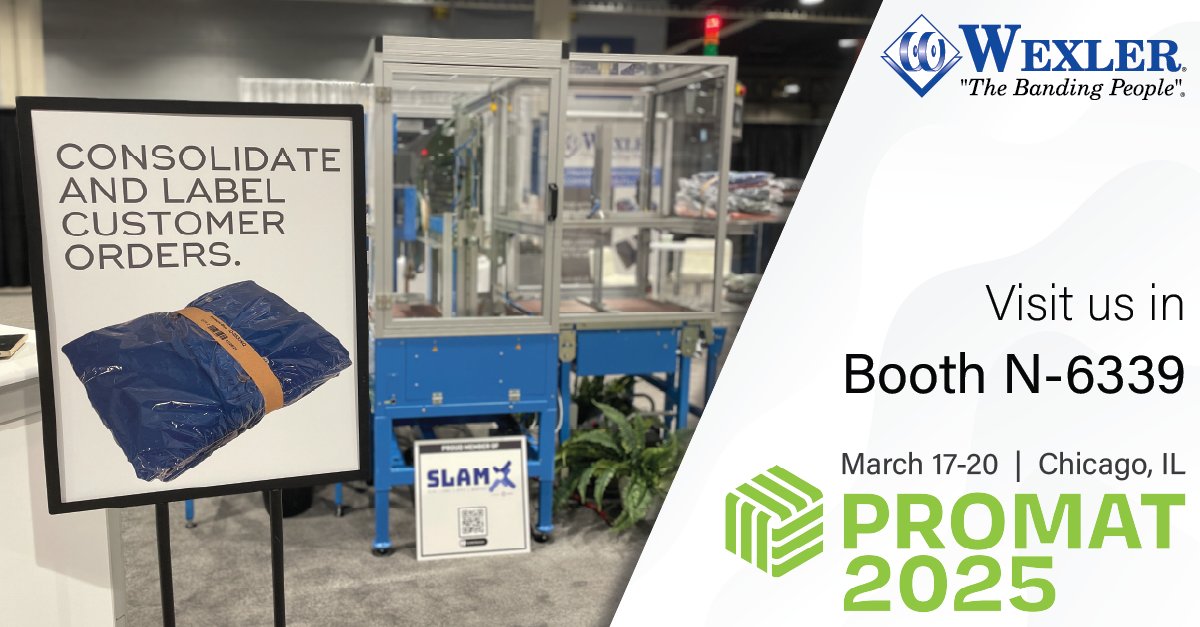 banding's tweet image. 📦 ProMat 2025 is almost here! Join us in Booth #N6339 to discover cutting-edge solutions. Let’s revolutionize your packaging! 🔥♻️ #ProMat2025 #SmartPackaging