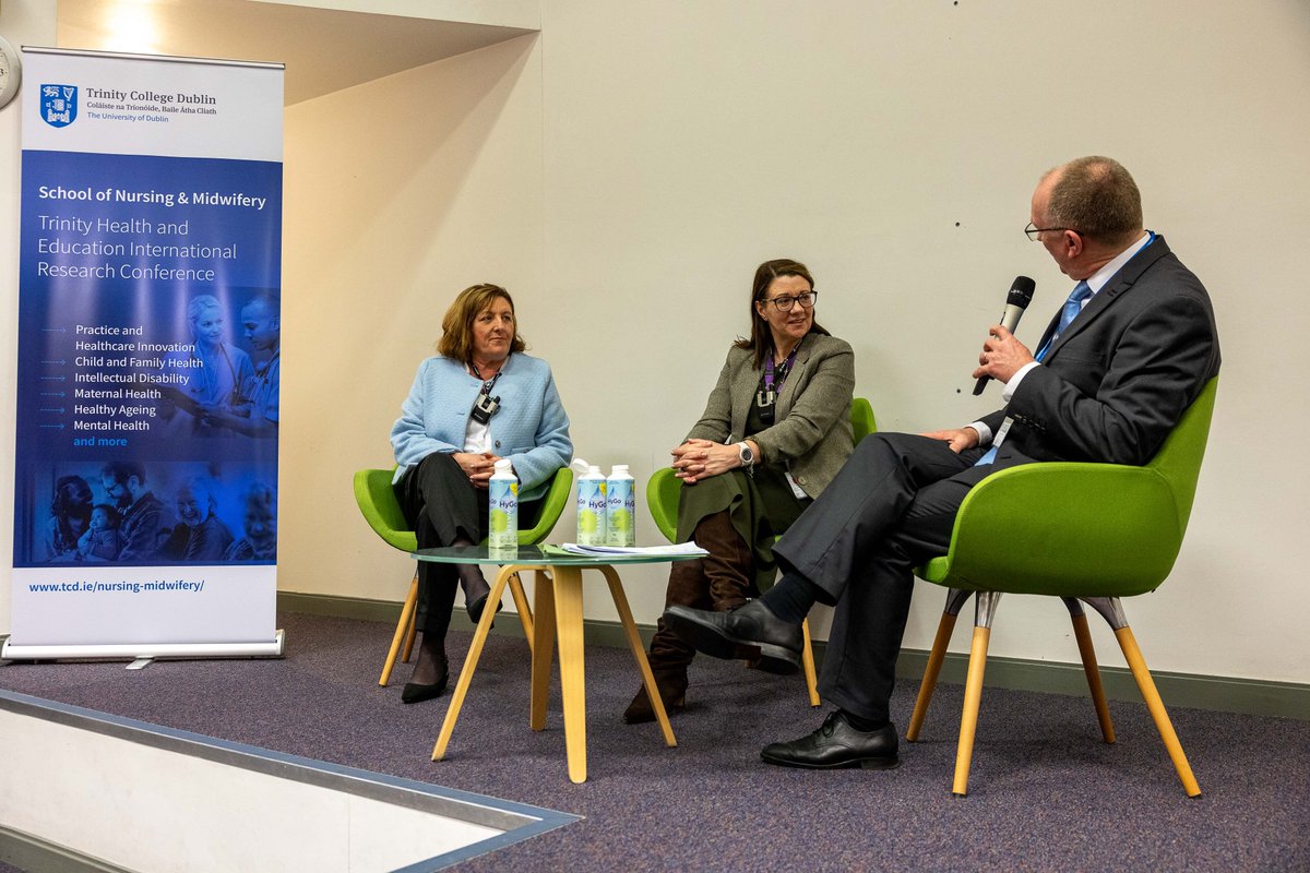 School of Nursing & Midwifery, TCD (@tcd_snm) on Twitter photo Prof Damien Brennan, Head of School <a href="/TCD_SNM/">School of Nursing & Midwifery, TCD</a>, facilitated a fascinating conversation this afternoon at #THEconf2025 with Maria McIlgorm <a href="/CNO_NI/">CNO Northern Ireland</a> and Rachel Kenna <a href="/chiefnurseIRE/">CNO's Office</a> on"Nursing and Midwifery Innovation in a Changing Health Landscape. Reflections of the Role of Senior Prof Damien Brennan, Head of School <a href="/TCD_SNM/">School of Nursing & Midwifery, TCD</a>, facilitated a fascinating conversation this afternoon at #THEconf2025 with Maria McIlgorm <a href="/CNO_NI/">CNO Northern Ireland</a> and Rachel Kenna <a href="/chiefnurseIRE/">CNO's Office</a> on"Nursing and Midwifery Innovation in a Changing Health Landscape. Reflections of the Role of Senior