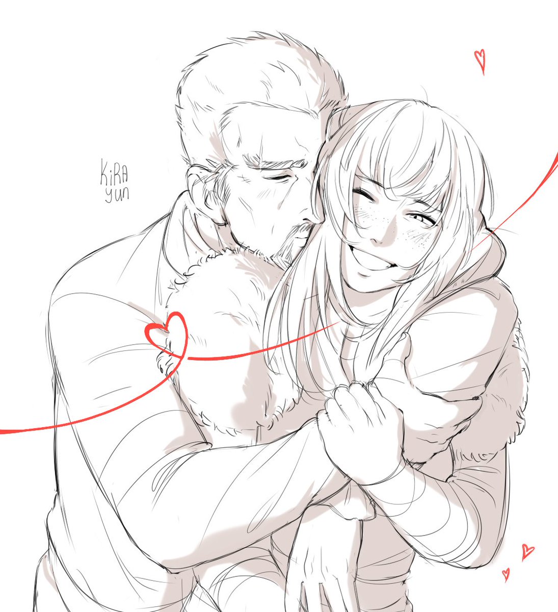 _Kirayun_'s tweet image. A little surprise AskeMilla sketch for @KaizokunoYume
because THEM ✨
I finally had some time to rest from work so LETS GOOO!! I missed drawing VS stuff too