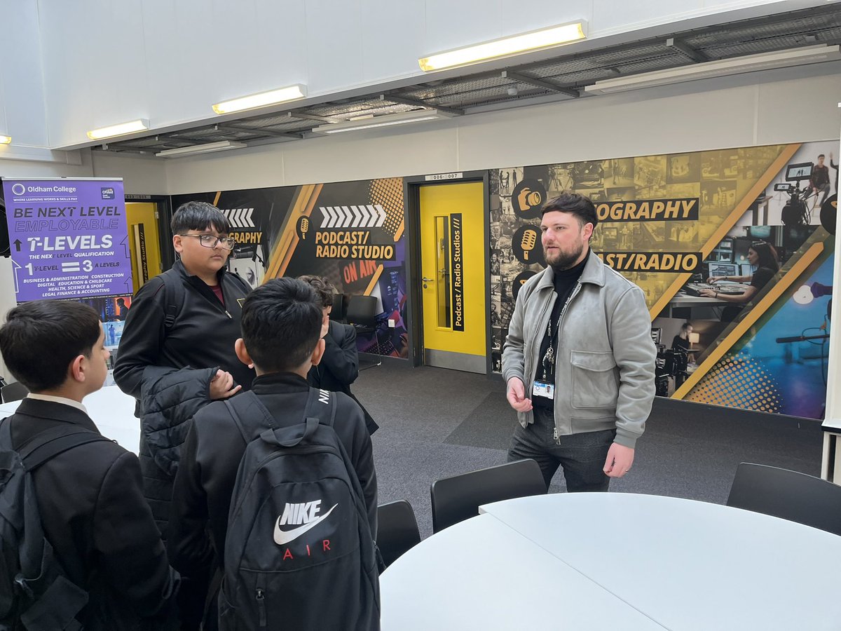 Thank you <a href="/OldhamCollege/">Oldham College</a> for allowing our Year 8 students to tour your wonderful new campus! They have all had a wonderful time and enjoyed learning more about pathways at post 16 when they finish their journey with us here <a href="/BrianClarkeAcad/">BrianClarkeAcademy</a>