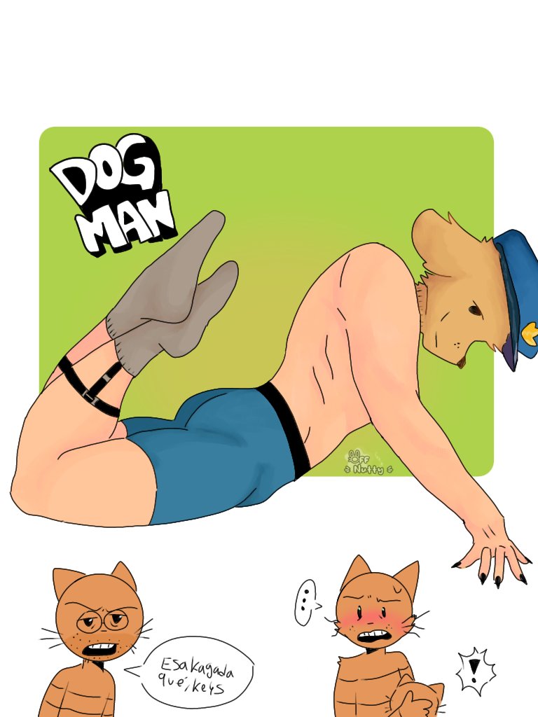offnutty's tweet image. #dogman #DogmanNSFW #dogmanxpetey 😼