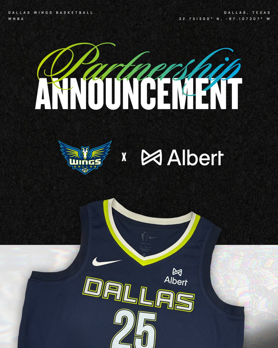 OFFICIAL: We are proud to partner with <a href="/albertapp/">Albert</a>, the all-in-one money app, as our Official Jersey Patch Partner.