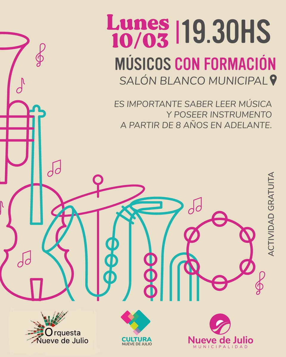 Municipalidad de Nueve de Julio tweet media