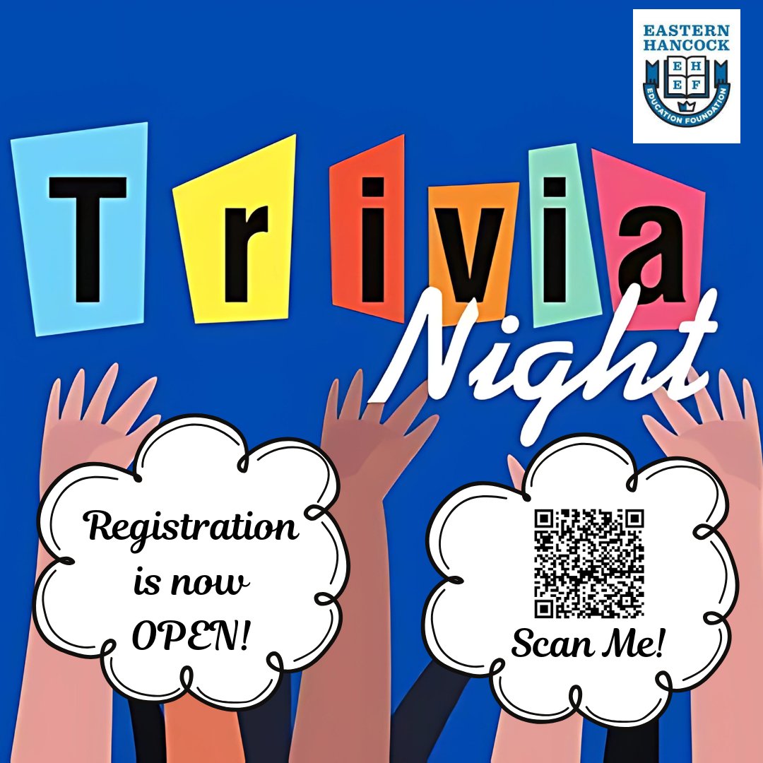 Registration for our Trivia Night is now live! We hope you will join us for a fun evening on April 5th at 6:30 pm. Use the link below to register and to find full event details.

docs.google.com/forms/d/e/1FAI…