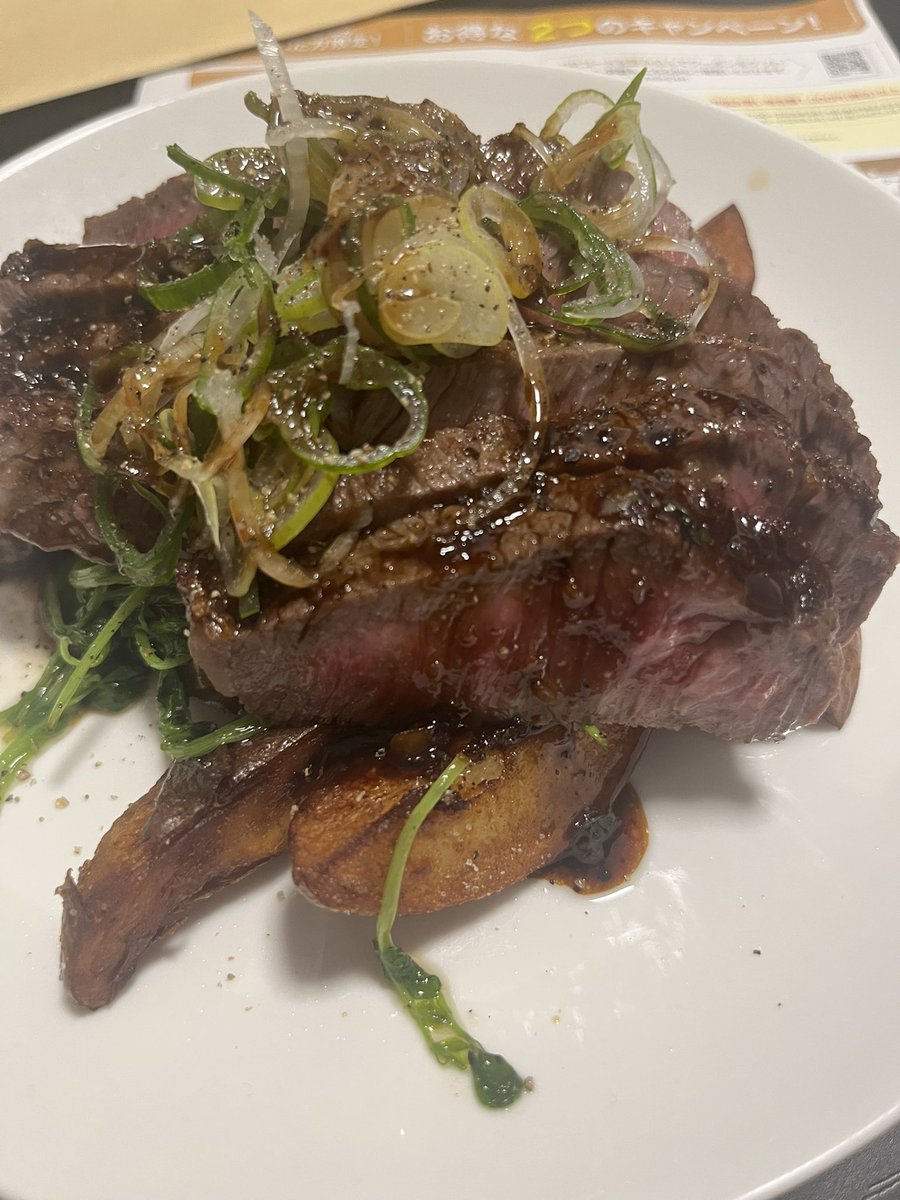 瓦そば家バージョン
ランプステーキ