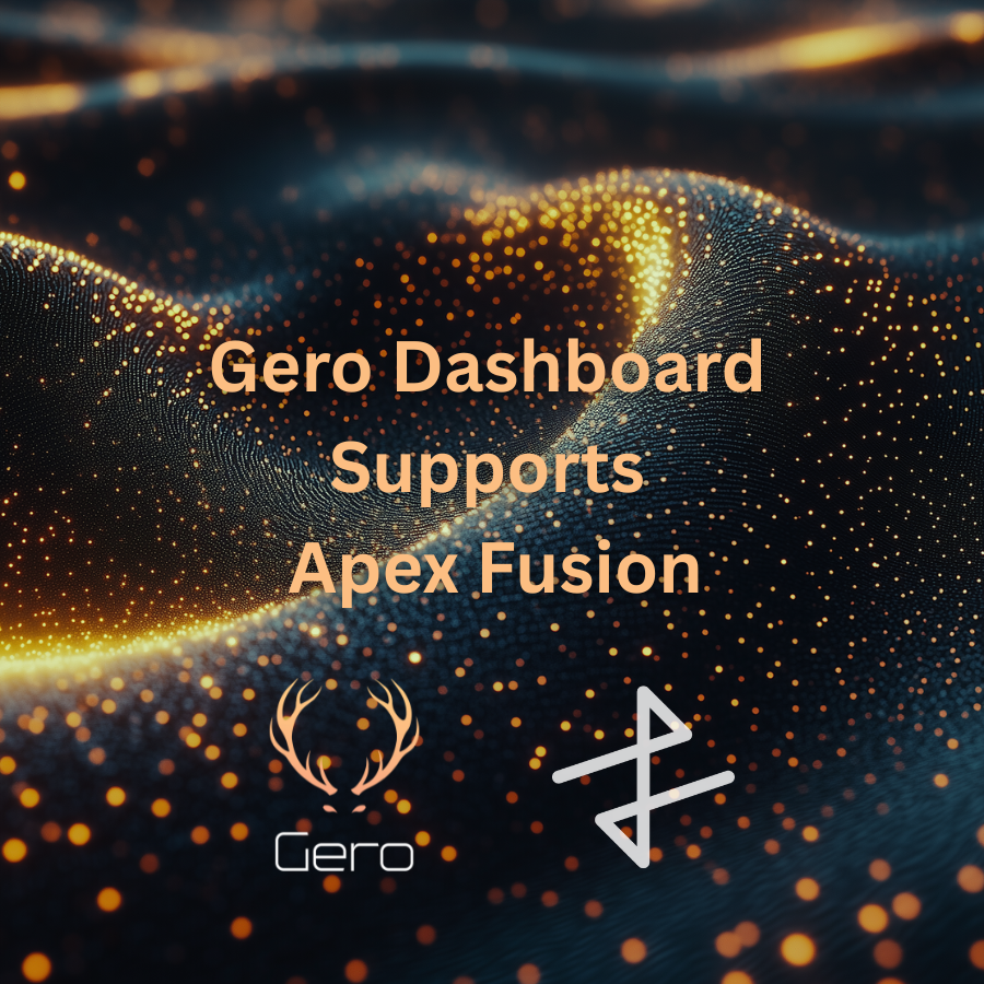 The Reactor Bridge, powered by <a href="/ApexFusion/">Apex Fusion</a>, enables seamless asset flow between Prime, Vector, and Nexus—merging robust security with superior performance.

Trust <a href="/GeroWallet/">Gero Dashboard</a> to keep your assets safe. 🔐

You can download Gero Dashboard from here:

▶️chromewebstore.google.com/detail/gero-da…