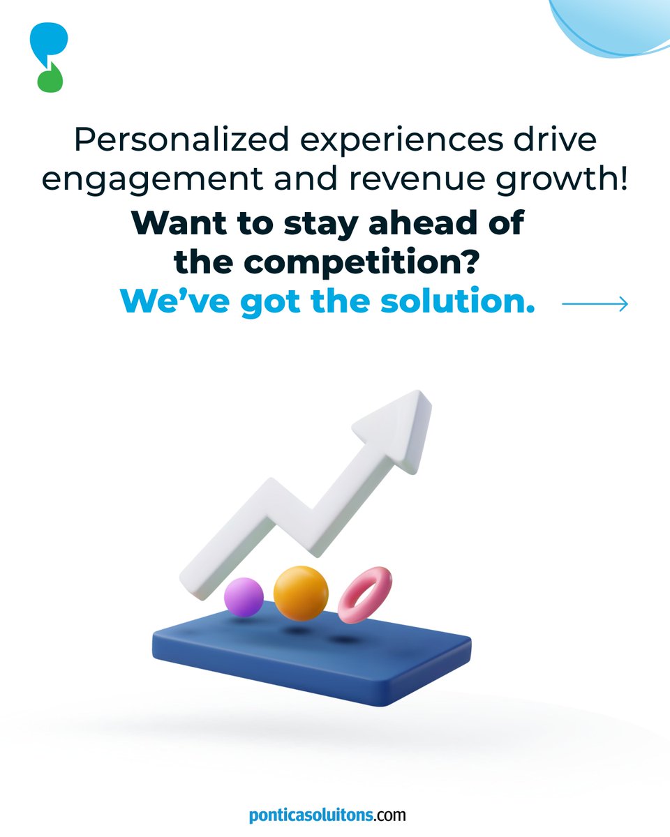 PonticaLtd's tweet photo. 🚀 Personalization is no longer a luxury - it’s an expectation! Yet, many brands struggle to scale it effectively.
👉 Read more on our website!
Enhancing Customer Experience in E-commerce: The Power of CX Personalization and Support - Pontica Solutions https://t.co/a5dpjUTAfm
