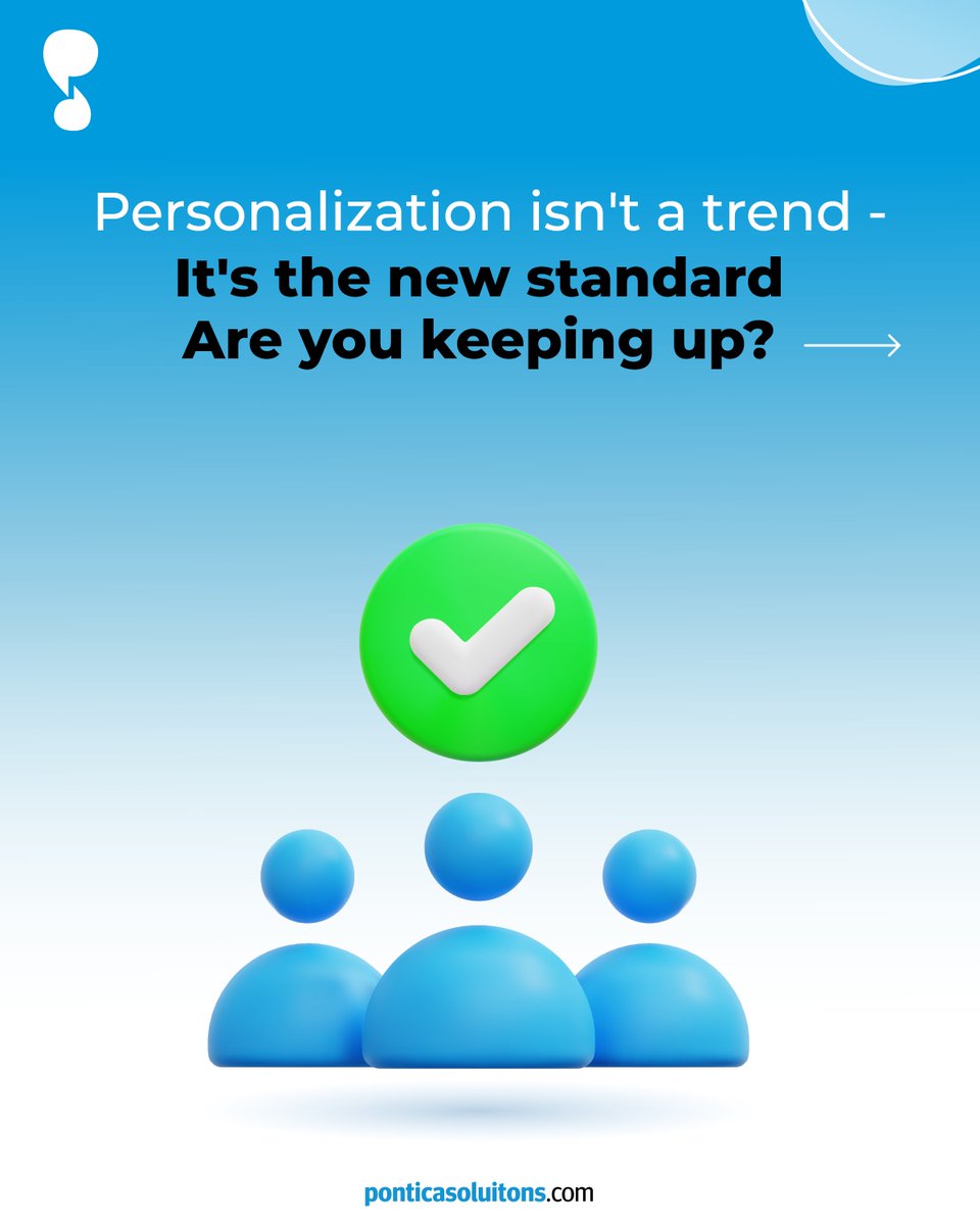 PonticaLtd's tweet photo. 🚀 Personalization is no longer a luxury - it’s an expectation! Yet, many brands struggle to scale it effectively.
👉 Read more on our website!
Enhancing Customer Experience in E-commerce: The Power of CX Personalization and Support - Pontica Solutions https://t.co/a5dpjUTAfm