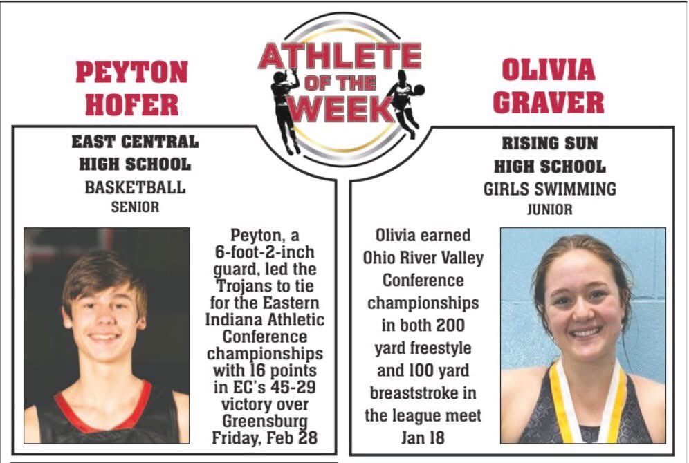 East Central Boys' Basketball (@ecboysbball) on Twitter photo Congrats to <a href="/ECBoysBBall/">East Central Boys' Basketball</a> players Joel Richter & Peyton Hofer! Both recently received recognition as โAthlete of the Weekโ from <a href="/RegisterPub/">RegisterPublications</a>. #WeAreEC #TrojanPride Congrats to <a href="/ECBoysBBall/">East Central Boys' Basketball</a> players Joel Richter & Peyton Hofer! Both recently received recognition as โAthlete of the Weekโ from <a href="/RegisterPub/">RegisterPublications</a>. #WeAreEC #TrojanPride
