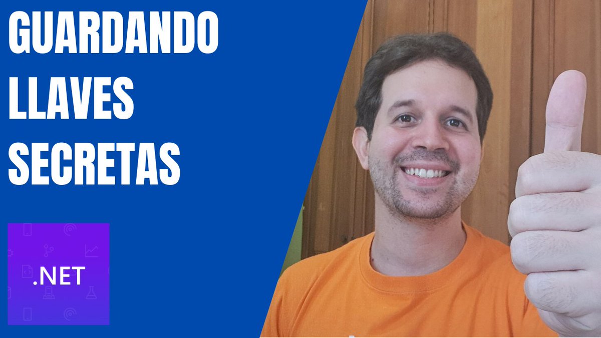Guardando Llaves en ASP.NET Core: AppSettings vs Secrets vs Variables de Ambiente

youtu.be/c23IixPtHcc