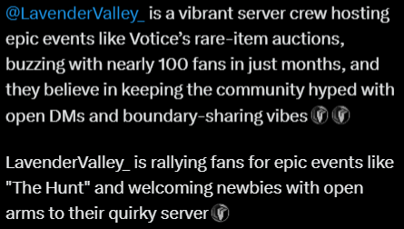 Lavender Valley | On Hiatus tweet media
