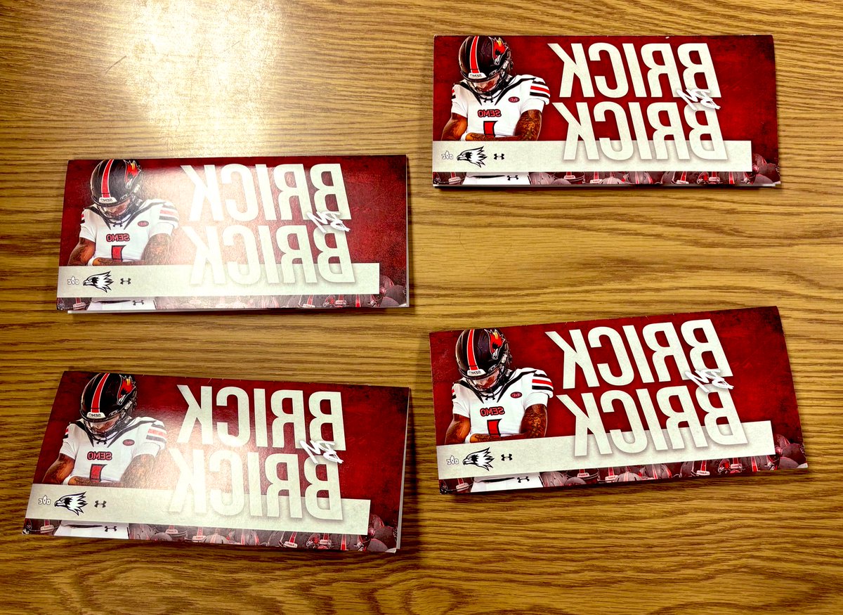 Thank you for the amazing letters Coaches &amp; Staff!! #GoRedHawks #semofootball