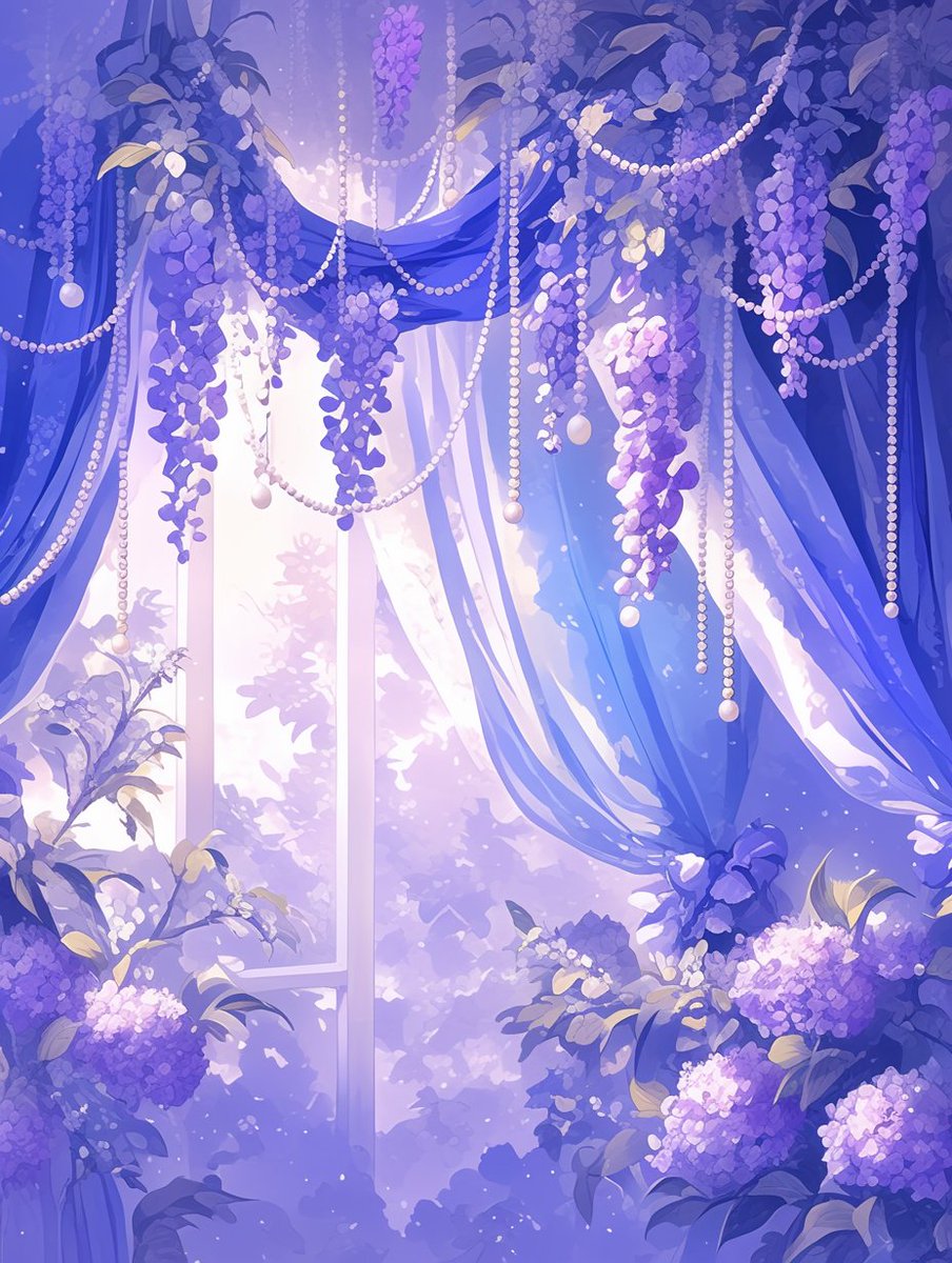 ( ϶'ᗜ')϶＜沢山のお花の窓際🫧

バラや紫陽花、藤の花など、紫のお花が沢山の窓枠の背景素材です✨
豪華で繊細な雰囲気に仕立てました☺️

🆗加工、商用利用
🆖自作発言、再配布
#あまりのフリー素材 #AI
#TRPG素材 #配信素材 #Vtuber素材