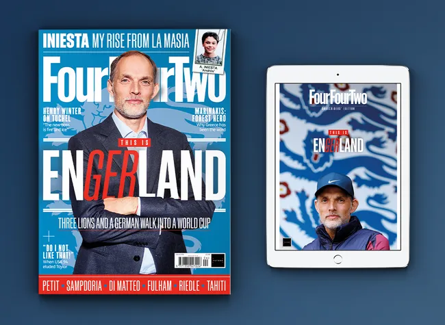 FourFourTwo (@fourfourtwo) on Twitter photo ๐จ NEW ISSUE ๐จ
๐ฆ Tuchel's Eng-Ger-land
โ๏ธ <a href="/henrywinter/">Henry Winter</a> talks Tuchel
๐ฅ Iniesta exclusive
๐ฌ๐ท Marinakis
๐ฎ๐น Sampdoria
๐ช Alfie Conn
๐ Karl-Heinz Riedle answers YOUR questions
โ MUCH MORE!
fourfourtwo.com/blogs/new-issuโฆ ๐จ NEW ISSUE ๐จ
๐ฆ Tuchel's Eng-Ger-land
โ๏ธ <a href="/henrywinter/">Henry Winter</a> talks Tuchel
๐ฅ Iniesta exclusive
๐ฌ๐ท Marinakis
๐ฎ๐น Sampdoria
๐ช Alfie Conn
๐ Karl-Heinz Riedle answers YOUR questions
โ MUCH MORE!
fourfourtwo.com/blogs/new-issuโฆ