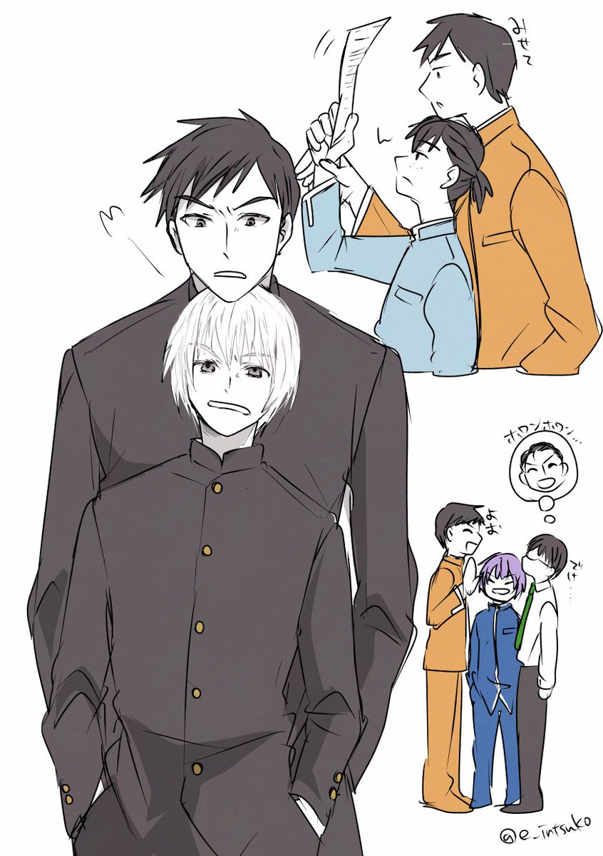 改めて身長見たらたかさきってでけ〜〜周りとの身長差カワイ〜〜になった