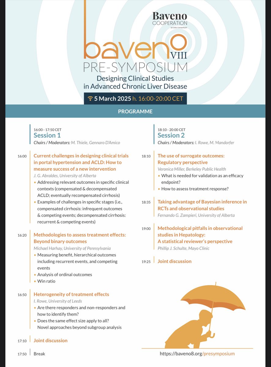 Mattias Mandorfer (@mattiasmandorf1) on Twitter photo <a href="/BavenoCoop/">The Baveno Cooperation: an EASL Consortium</a> Research Committee Baveno VIII Pre-Symposium, here we go!
👍 103 members watching online
👉 High interest in designing clinical studies on PH!
#LiverTwitter <a href="/BavenoCoop/">The Baveno Cooperation: an EASL Consortium</a> Research Committee Baveno VIII Pre-Symposium, here we go!
👍 103 members watching online
👉 High interest in designing clinical studies on PH!
#LiverTwitter