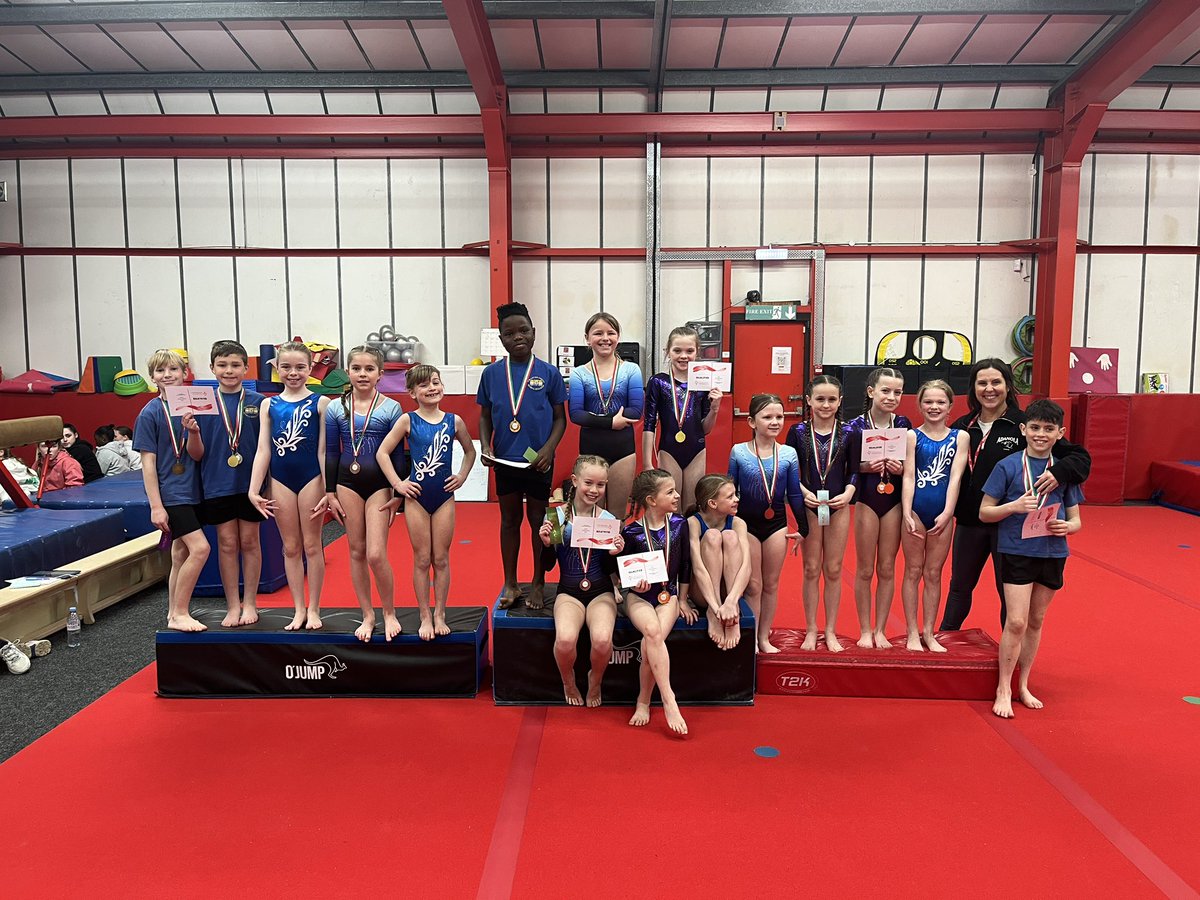 Congratulations to Dolau Gymnastics Squad in The Glamorgan Valley Schools Gymnastics today.
Boys team 🥇Girls Team 1 🥇Girls Team 2 🥉Milly Jones🥇Evie Morris🥈Efa Thomas 5th Callie Griffiths 6th. 
Boys- Dewi T🥇Alfie Ch🥈Jackson H 4th Daniel Thomas 5th Isla Mae Jones -qualified