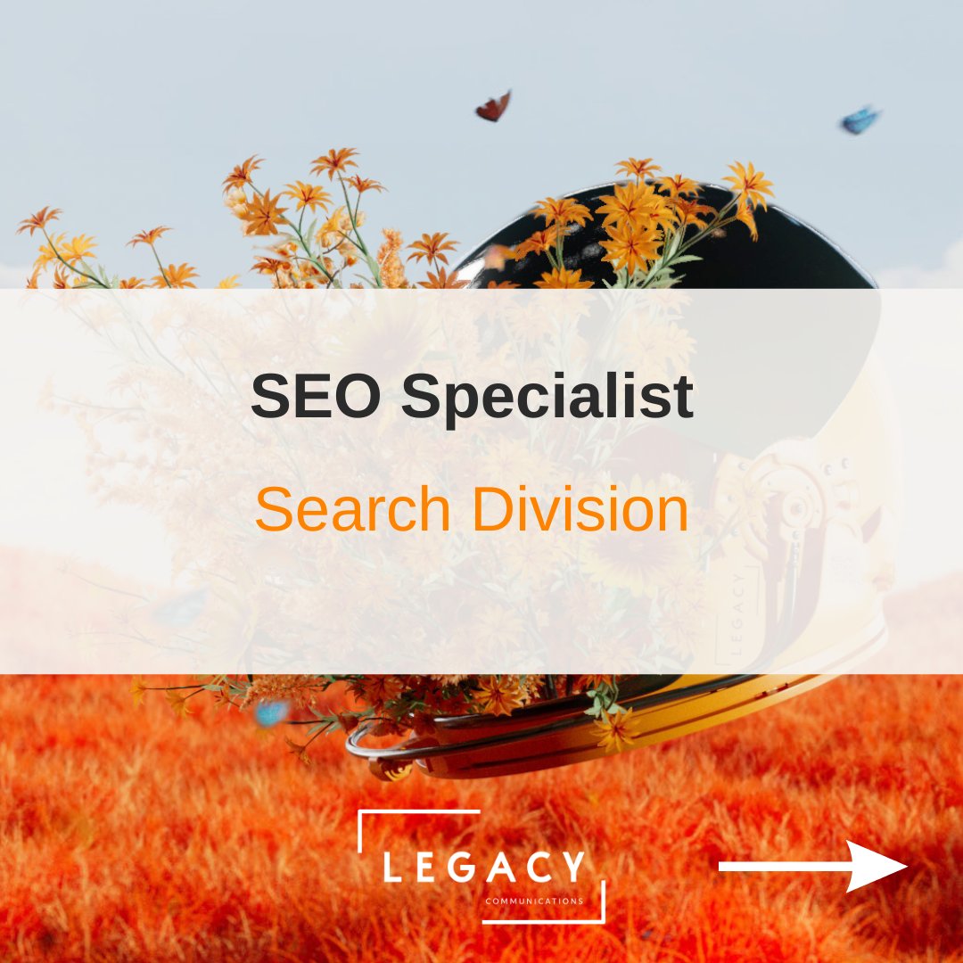 Legacy_Comms's tweet image. Join the PRCA Agency of the Year! 🚀 We&apos;re hiring for:
• PR Account Manager/Senior Account Manager
• SEO Specialist
• Senior Account Executive
Apply now: shorturl.at/fs9ON
#LegacyCommunications #Hiring #PR #Marketing