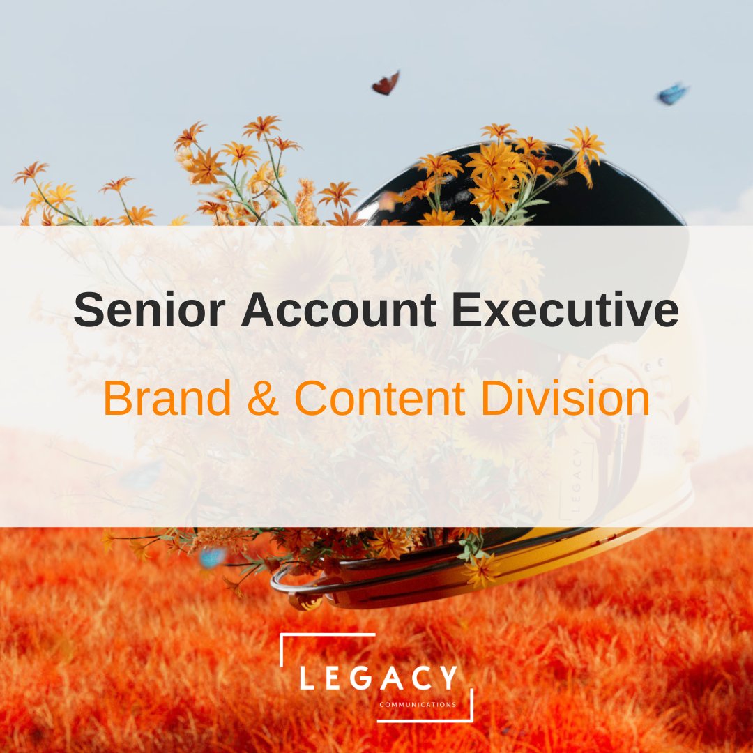 Legacy_Comms's tweet image. Join the PRCA Agency of the Year! 🚀 We&apos;re hiring for:
• PR Account Manager/Senior Account Manager
• SEO Specialist
• Senior Account Executive
Apply now: shorturl.at/fs9ON
#LegacyCommunications #Hiring #PR #Marketing