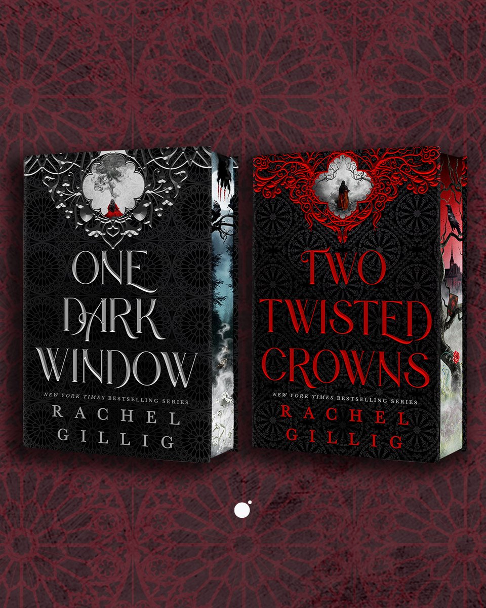 Orbit Books (@orbitbooks) on Twitter photo Cover launch! Meet the deluxe hardcover editions of ONE DARK WINDOW and TWO TWISTED CROWNS by Rachel Gillig. This is a limited print run, so preorder now while supplies last.
Design by <a href="/VonBrooklyn/">Lisa Marie Pompilio</a> Cover launch! Meet the deluxe hardcover editions of ONE DARK WINDOW and TWO TWISTED CROWNS by Rachel Gillig. This is a limited print run, so preorder now while supplies last.
Design by <a href="/VonBrooklyn/">Lisa Marie Pompilio</a>