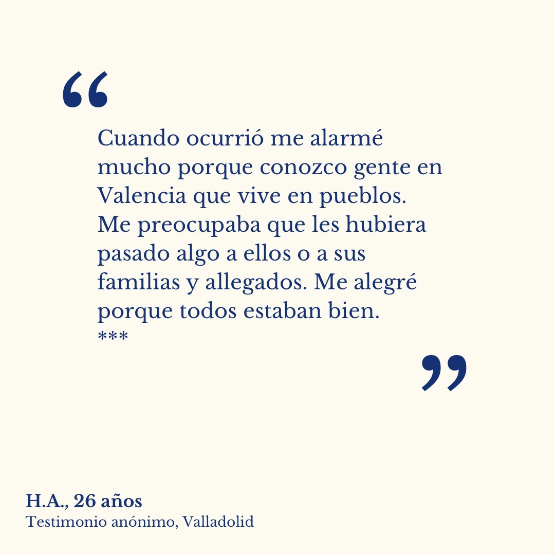 dpa_danablog's tweet photo. Descubre este testimonio anónimo que hemos recibido de una persona de Almería por medio de nuestros formularios

Muchas gracias a todos las personas que habéis compartido vuestro testimonio con nosotros y con el resto de afectados

🕊️Por ti, por todos.

#dana #valencia #almeria https://t.co/GoliZatMD1