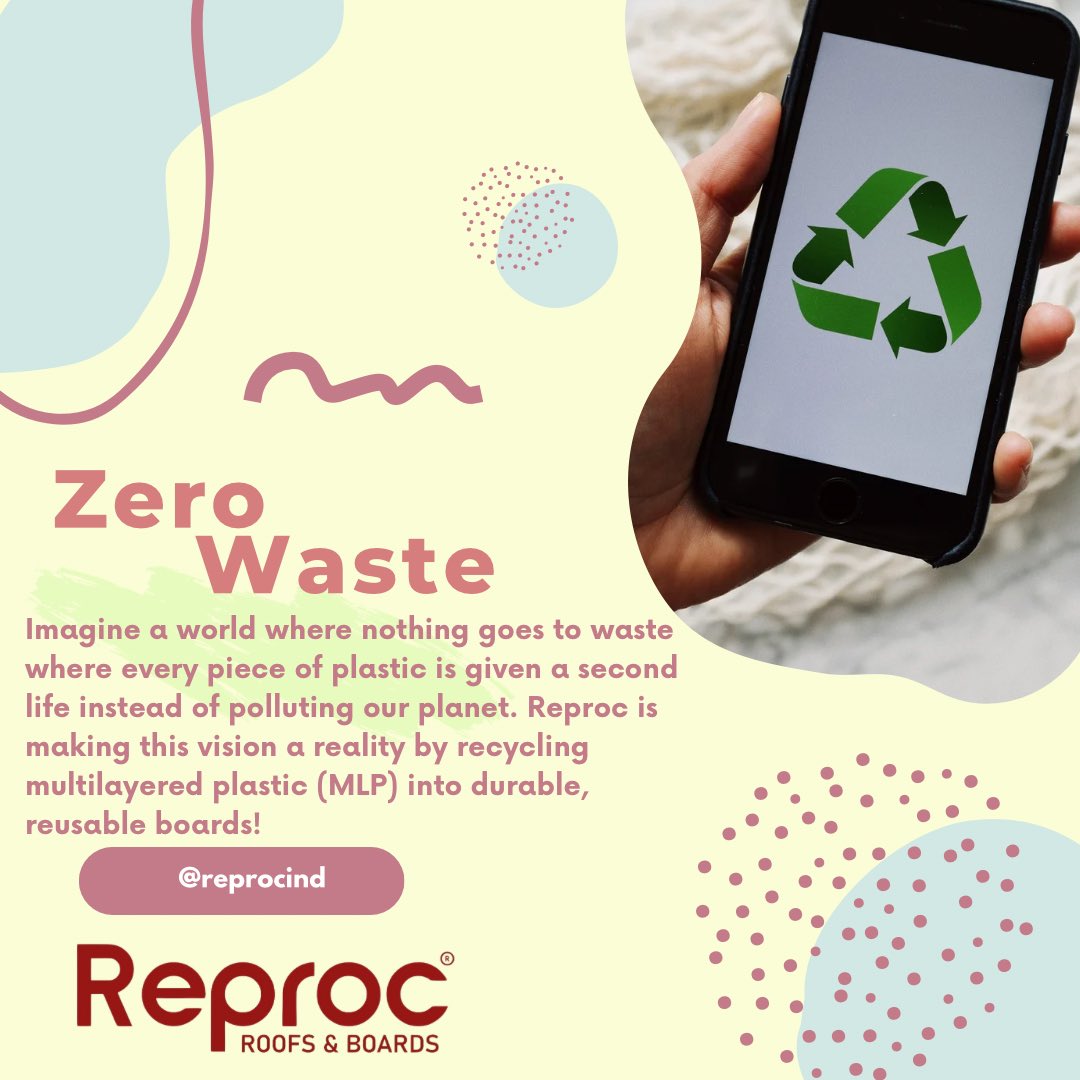 BheravJ's tweet photo. ♻️ Turning Plastic Waste into Purpose! 

Every year, tons of plastic waste pollute our planet. At Reproc, we’re changing the story—one board at a time! 💚
🔄 We recycle plastic waste ♻️
🔨 We create strong, durable boards 
🌱 We promote sustainability &amp; a greener future https://t.co/lGsrTGQoug