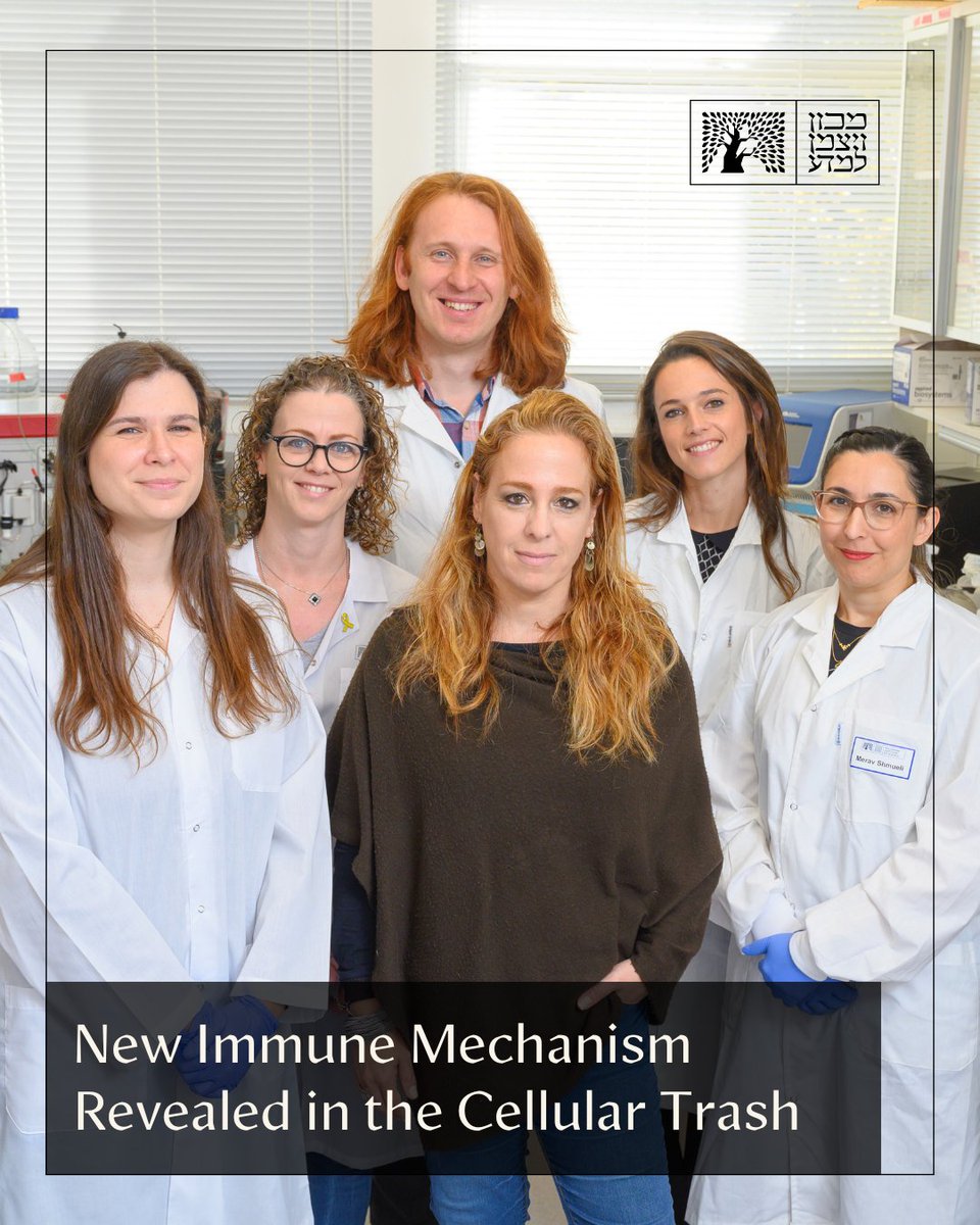 New immune mechanism revealed in the Cellular Trash. The discovery, led by Prof. Yifat Merbl’s lab, holds promise in light of the growing resistance to antibiotics &gt;&gt; bit.ly/cell-trash-eng <a href="/YMerbl/">Yifat Merbl lab</a> <a href="/Sys_Immunology/">Systems_Immunology_WIS</a>