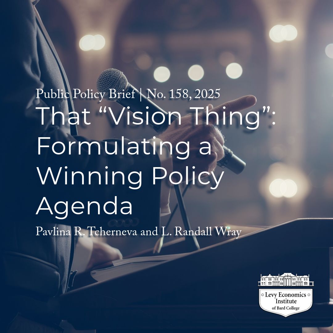 Pavlina R Tcherneva (@ptcherneva) on Twitter photo During #SOTU2025, Trump argued that the country had turned red (overwhelmingly voting Republican), as if he’d read the <a href="/LevyEcon/">Levy Institute</a> Brief we issued yesterday, co-authored by myself and L. Randall Wray
levyinstitute.org/publications/t…
Except his win was narrow by historical standards🧵 1/x During #SOTU2025, Trump argued that the country had turned red (overwhelmingly voting Republican), as if he’d read the <a href="/LevyEcon/">Levy Institute</a> Brief we issued yesterday, co-authored by myself and L. Randall Wray
levyinstitute.org/publications/t…
Except his win was narrow by historical standards🧵 1/x