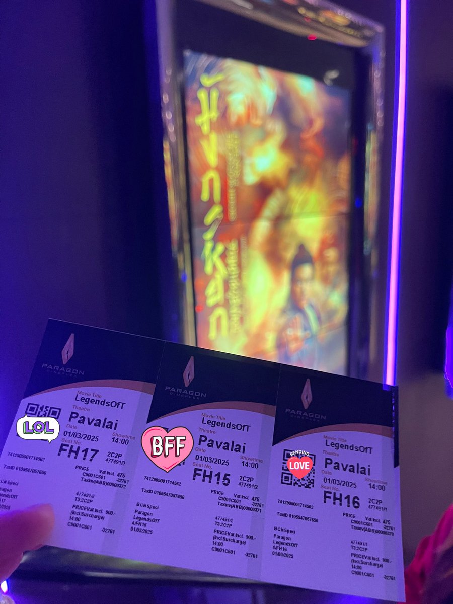 typhoon0129's tweet photo. วันขายบัตร

ฉัน…. ผู้ซึ่งป่วย เป็นไข้ ไซนัสอักเสบ นอนอยู่บ้าน
เพื่อน … โทรมาตามให้ช่วยกันกดบัตร 555+

… ละนี่คือผลงานของอิฉัน …  

#LegendsOfTheCondorHeroes  รอบ Super Fan Screening วันก่อน

😍🥰🐰❣️😍 https://t.co/A1wfAlsTgT